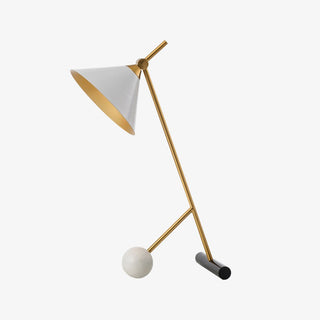 Avelo Géométrique en Marbre pour Lampe de Table