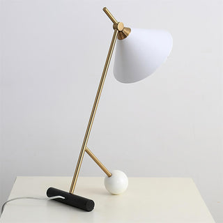 Avelo Géométrique en Marbre pour Lampe de Table
