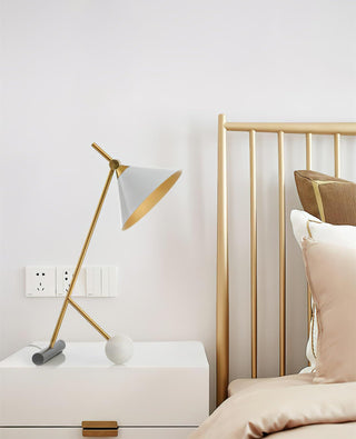 Avelo Géométrique en Marbre pour Lampe de Table