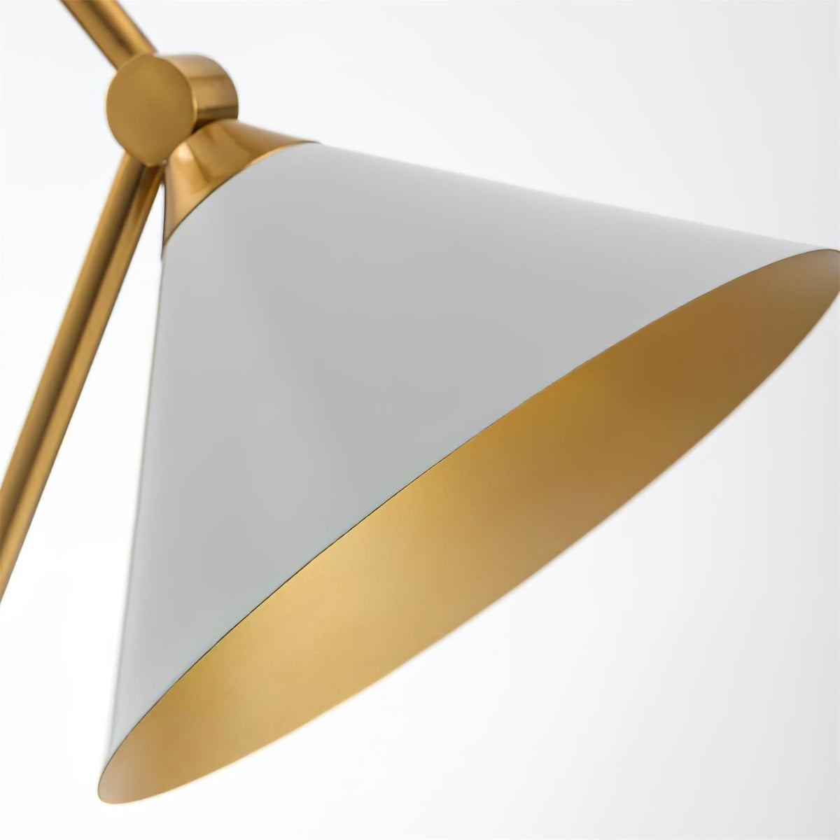 Avelo Géométrique en Marbre pour Lampe de Table