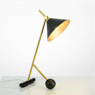 Avelo Géométrique en Marbre pour Lampe de Table