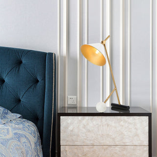Avelo Géométrique en Marbre pour Lampe de Table