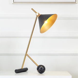 Avelo Géométrique en Marbre pour Lampe de Table