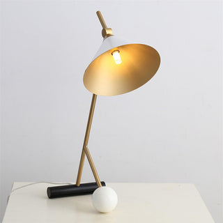 Avelo Géométrique en Marbre pour Lampe de Table