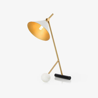 Avelo Géométrique en Marbre pour Lampe de Table