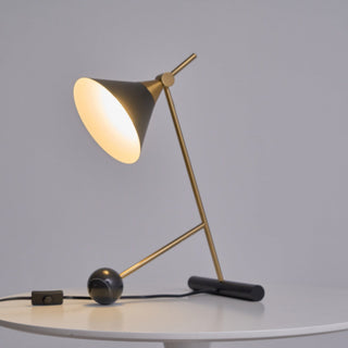 Avelo Géométrique en Marbre pour Lampe de Table