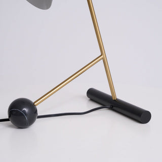 Avelo Géométrique en Marbre pour Lampe de Table