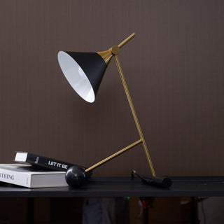 Avelo Géométrique en Marbre pour Lampe de Table