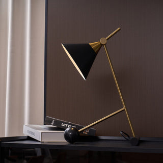Avelo Géométrique en Marbre pour Lampe de Table