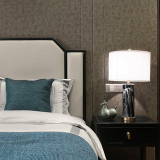 Aclo Lampe de Table en Marbre Moderne