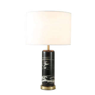 Aclo Lampe de Table en Marbre Moderne