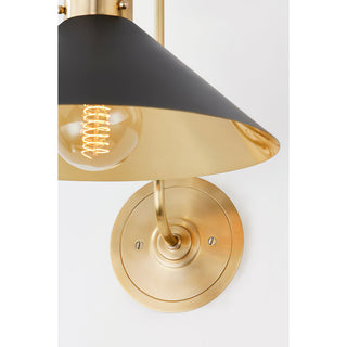 Drape Lampe Murale En Métal Laiton Minimaliste Moderne