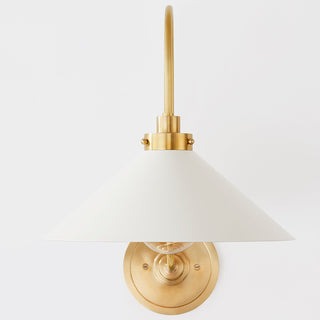 Drape Lampe Murale En Métal Laiton Minimaliste Moderne