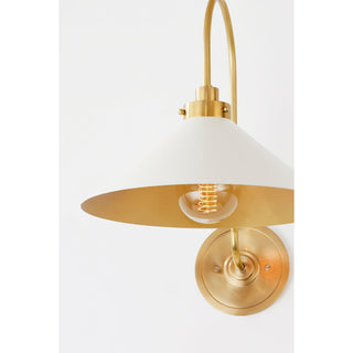 Drape Lampe Murale En Métal Laiton Minimaliste Moderne