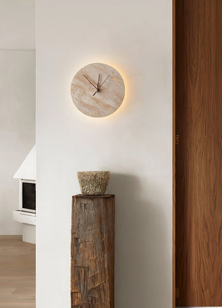 Volira Applique Murale Minimaliste Travertin