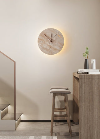 Volira Applique Murale Minimaliste Travertin