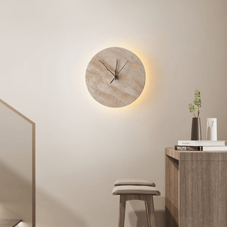 Volira Applique Murale Minimaliste Travertin