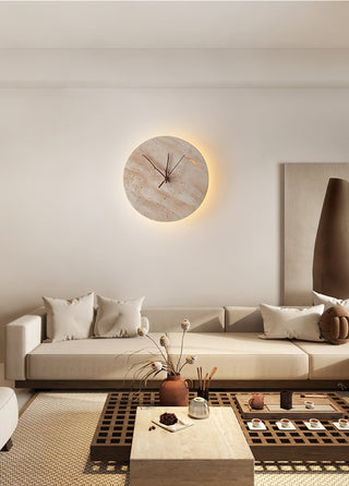 Volira Applique Murale Minimaliste Travertin