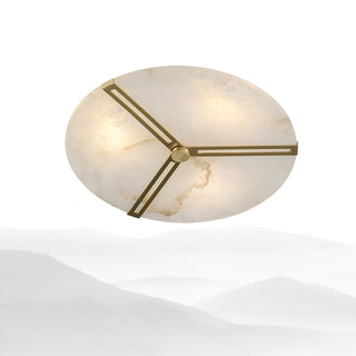 Aveline Lumière de Plafond Appliquée en Albâtre