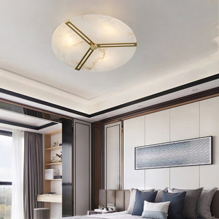 Aveline Lumière de Plafond Appliquée en Albâtre
