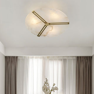 Aveline Lumière de Plafond Appliquée en Albâtre