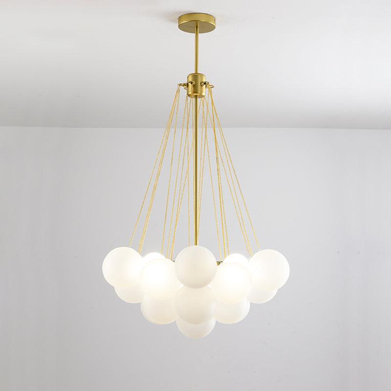 Fayne Suspension Bulle à Globe en Verre