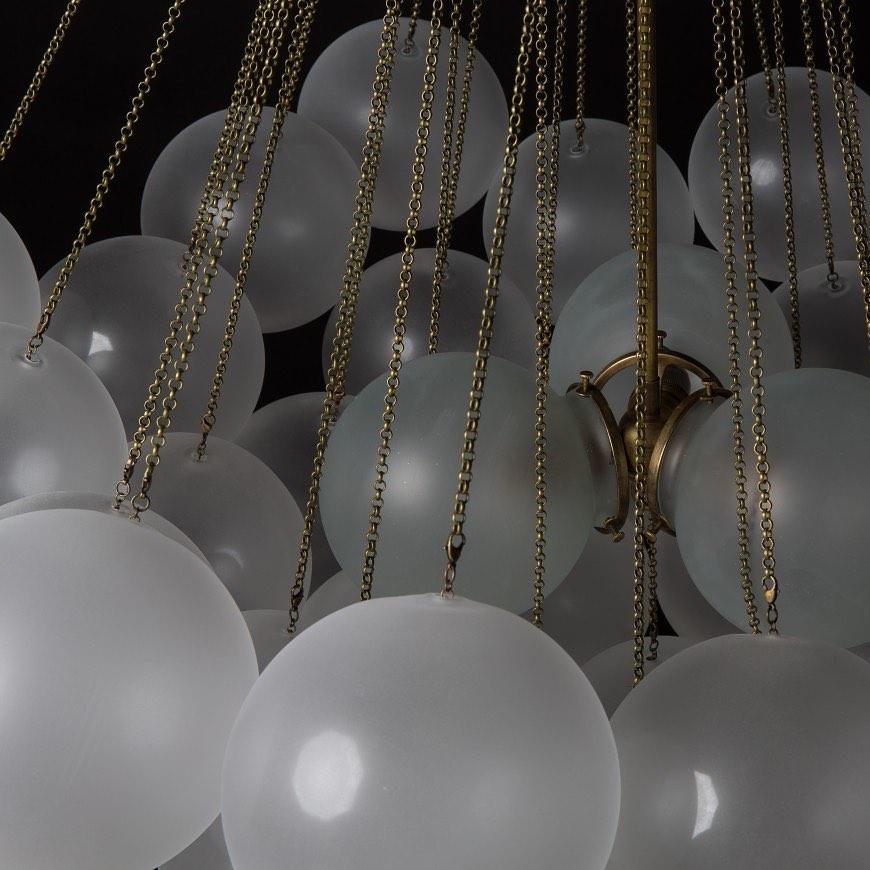 Fayne Suspension Bulle à Globe en Verre