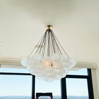 Fayne Suspension Bulle à Globe en Verre