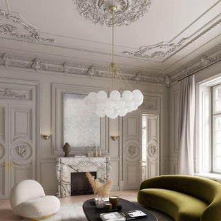 Fayne Suspension Bulle à Globe en Verre