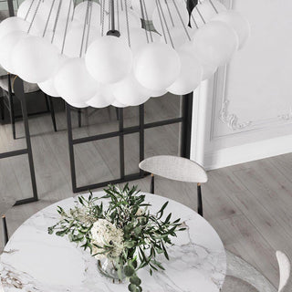 Fayne Suspension Bulle à Globe en Verre