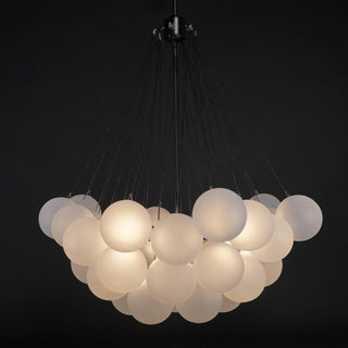 Fayne Suspension Bulle à Globe en Verre