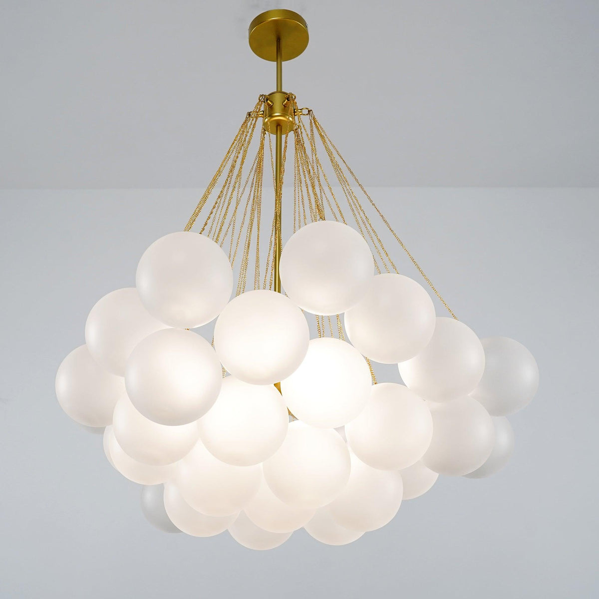 Fayne Suspension Bulle à Globe en Verre