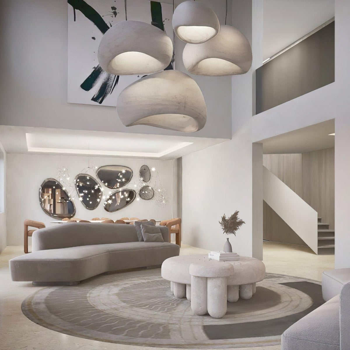 Quinuna Suspension Nuage Swag Wabi-Sabi