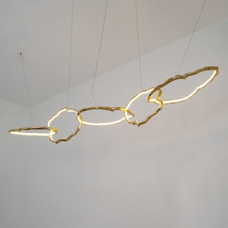Aballs Lustre Cloud Rings Series en Laiton