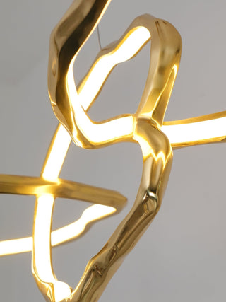 Aballs Lustre Cloud Rings Series en Laiton
