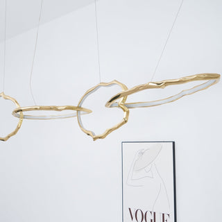 Aballs Lustre Cloud Rings Series en Laiton