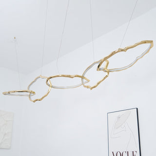 Aballs Lustre Cloud Rings Series en Laiton