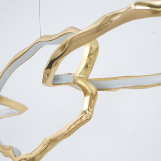 Aballs Lustre Cloud Rings Series en Laiton