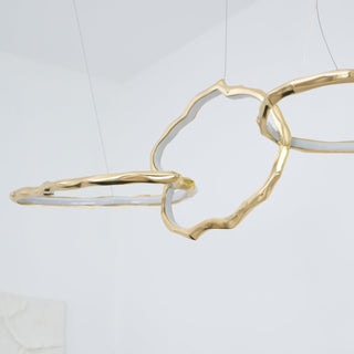 Aballs Lustre Cloud Rings Series en Laiton