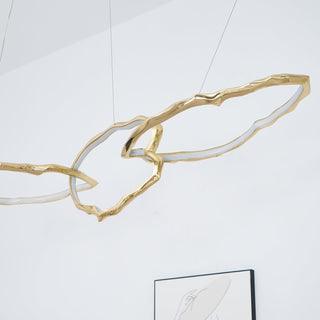 Aballs Lustre Cloud Rings Series en Laiton