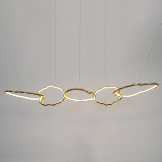 Aballs Lustre Cloud Rings Series en Laiton