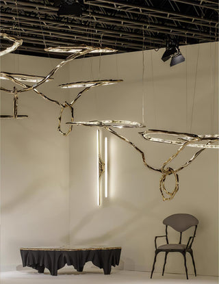 Aballs Lustre Cloud Rings Series en Laiton