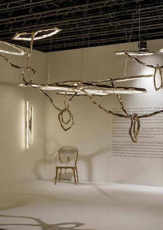 Aballs Lustre Cloud Rings Series en Laiton