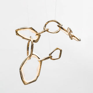 Aballs Lustre Cloud Rings Series en Laiton