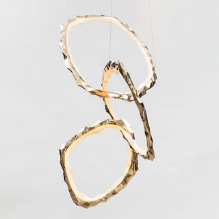 Aballs Lustre Cloud Rings Series en Laiton