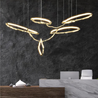 Aballs Lustre Cloud Rings Series en Laiton