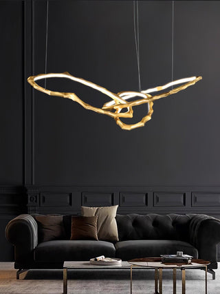 Aballs Lustre Cloud Rings Series en Laiton