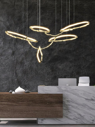Aballs Lustre Cloud Rings Series en Laiton