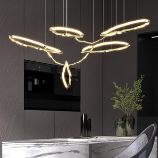Aballs Lustre Cloud Rings Series en Laiton
