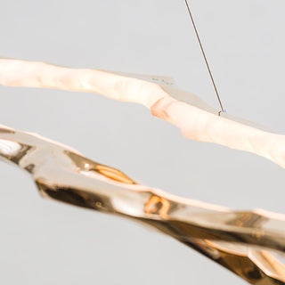 Aballs Lustre Cloud Rings Series en Laiton